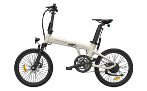 Bicicleta Eléctrica ADO A20 Air Crema Aro 20" 350W
